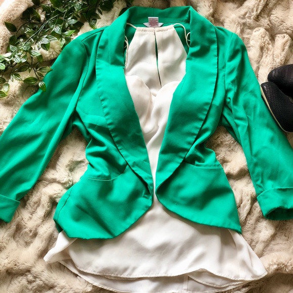 Jackets & Blazers - Green blazer